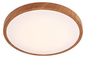 Stropní Lampa Lindby, Mynte, Dřevo, Obývací pokoj, Plast, Moderní