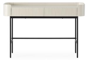 Krémový konzolový stolek 40x120 cm Willa – MOME
