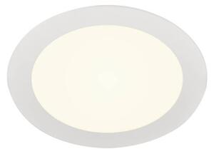 LA 1004695 SENSER 18 DL vnitřní LED stropní zápustné svítidlo kulaté bílé, 4000 K - BIG WHITE (SLV)