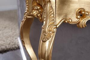 Modern Baroque Period Konzolový stolek Vedine, 110 cm, zlatý