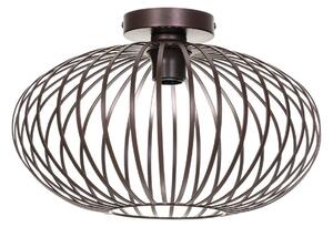 Stropní Lampa Lindby, Nahele, stmívatelné, Hnědá / Rezavá, Obývací pokoj, Kov, Vintage