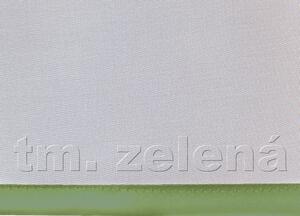 Kusová záclona Ariel - mix barev 120x300 tm. zelená