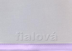 Kusová záclona Ariel - mix barev fialová 120x300