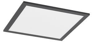 Stropní Lampa Lindby, Nelios, Černá, Kuchyně, Plast, Moderní