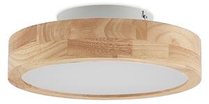 Stropní Lampa Lindby, Lanira, stmívatelné, Dřevo, Obývací pokoj, Dřevo, Moderní