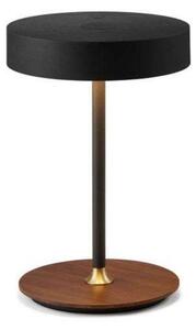 Stolní lampa Halo Design, stmívatelné, Černá, Obývací pokoj, Kov