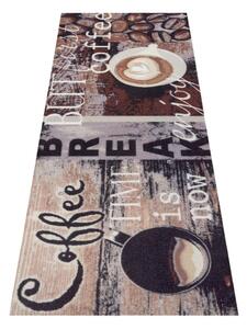 Hnědý koberec běhoun 50x150 cm Enjoy Coffee Break – Hanse Home