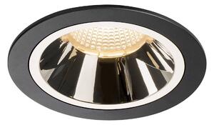 LA 1003921 NUMINOS® DL L vnitřní LED zápustné stropní svítidlo černá/chrom 2700 K 55° - BIG WHITE (SLV)