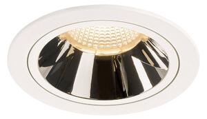 LA 1003927 NUMINOS® DL L vnitřní LED zápustné stropní svítidlo bílá/chrom 2700 K 20° - BIG WHITE (SLV)