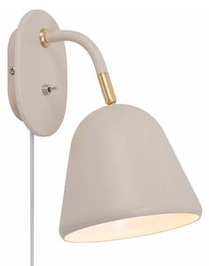 Nástěnná Svítidla Nordlux, Fleur, Béžová, Obývací pokoj, Kov, Moderní