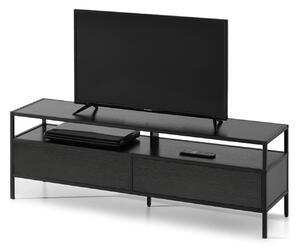 TV stolek/skříňka Subsidios (černá). Akce -14%