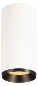 LA 1004319 NUMINOS® CL PHASE L vnitřní LED přisazené stropní svítidlo bílá/černá 2700 K 36° - BIG WHITE (SLV)