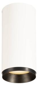 LA 1004519 NUMINOS® CL DALI M vnitřní LED přisazené stropní svítidlo bílá/černá 3000 K 36° - BIG WHITE (SLV)