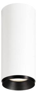 LA 1004142 NUMINOS® CL PHASE S vnitřní LED přisazené stropní svítidlo bílá/černá 4000 K 24° - BIG WHITE (SLV)