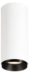 LA 1004423 NUMINOS® CL DALI S vnitřní LED přisazené stropní svítidlo bílá/černá 3000 K 36° - BIG WHITE (SLV)
