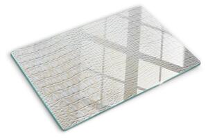 Krájecí prkénko skleněné Vzor krokodýlí kůže ddk-nr-wm-00006049