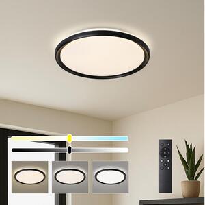 Brilagi - LED Stmív. strop. sv. RIVO LED/72W/230V 3000-6000K černá pr. 50 cm +DO