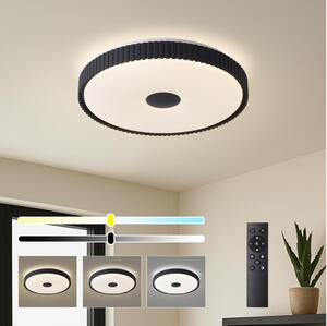 Brilagi - LED Stmív. strop. sv. CORVO LED/72W/230V 3000-6000K černá pr. 50 cm+DO
