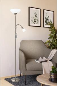 EGLO 82842 - Stojací lampa UP 2 1xE27/60W + 1xE14/25W chrom