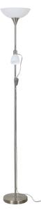 EGLO 82842 - Stojací lampa UP 2 1xE27/60W + 1xE14/25W chrom
