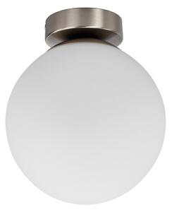 Stropní Lampa Lindby, Lennie, stmívatelné, Bílá, Koupelna, Sklo, Moderní