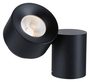 Stolní lampa Paulmann, Puric Pane, stmívatelné, Černá, Obývací pokoj, Kov, Moderní