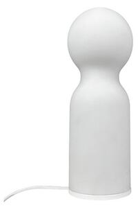 Stolní lampa Dyberg Larsen, Harper, Bílá, Obývací pokoj, Sklo, Skandinávský