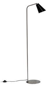 Stojací Lampa Dyberg Larsen, Oswald, Černá, Obývací pokoj, Kov, Design