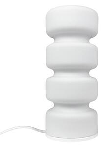 Stolní lampa Dyberg Larsen, Olive, Bílá, Obývací pokoj, Sklo, Skandinávský