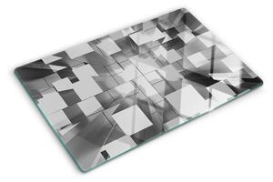 Krájecí prkénko skleněné Abstraktní geometrické tvary ddk-nr-wm-00006071