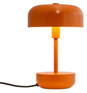 Stolní lampa Dyberg Larsen, Haipot, Oranžová, Obývací pokoj, Kov, Moderní