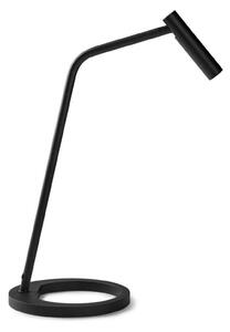 Stolní lampa ANTIDARK, Černá, Obývací pokoj, Hliník