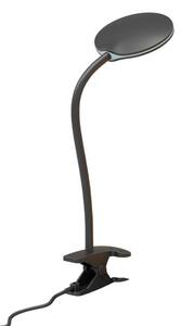 Stolní lampa Halo Design, Černá, Pracovna, Plast