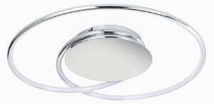 Stropní Lampa Lindby, Joline, Metalická, Obývací pokoj, Kov, Moderní