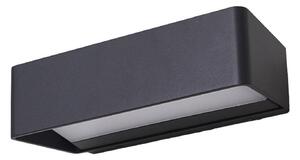 Venkovní svítidla Lucande, Midvig, Černá, Balkon, Hliník, Moderní