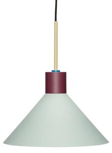 Závěsná svítidlo Hübsch, Crayon, stmívatelné, Modrá, Jídelna, Kov, Design