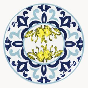 Sada porcelánových talířů na pizzu Amalfi, 6 dílů