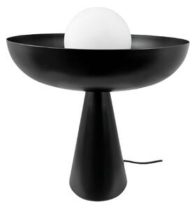Stolní lampa Dyberg Larsen, Ava, Černá, Obývací pokoj, Kov, Design