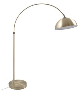 Stojací Lampa Lindby, Lennart, Bronzová / starobylá mosaz, Obývací pokoj, Kov, Moderní