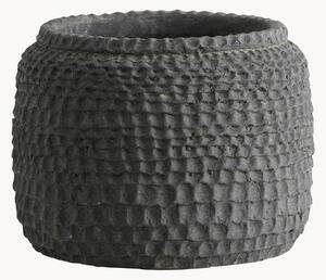 Ručně malovaný obal na květináč z betonu Aoba