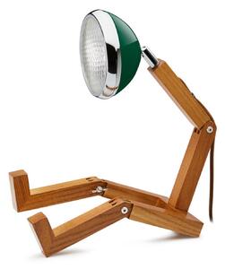 Stolní lampa MR. WATTSON, Zelená, Obývací pokoj, Kov