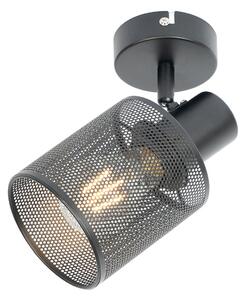 Stropní Lampa Lindby, Stancho, stmívatelné, Černá, Obývací pokoj, Kov, Moderní