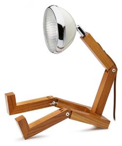 Stolní lampa MR. WATTSON, Bílá, Obývací pokoj, Kov