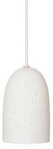 Závěsná svítidlo ferm LIVING, Speckle, stmívatelné, Bílá, Obývací pokoj, Keramika, Design