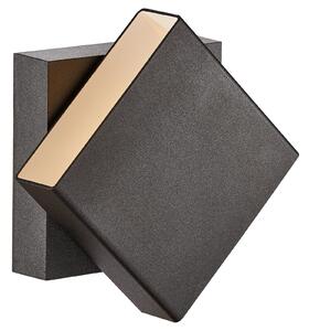 Venkovní svítidla Nordlux, Turn, stmívatelné, Černá, Kov, Design