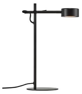 Stolní lampa Nordlux, Clyde, stmívatelné, Černá, Obývací pokoj, Kov, Moderní
