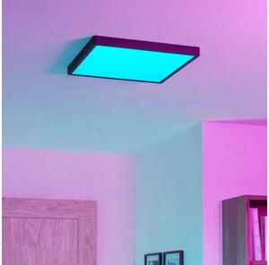 Eglo 901728 -LED RGBW Stm. kou. st. sv. FUEVA-Z LED/17,8W/230V 39cm IP44 černá