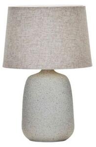 Stolní lampa House Doctor, Bílá, Obývací pokoj, Tkanina / Textil