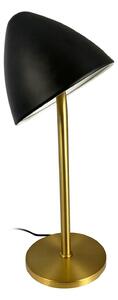 Stolní lampa Dyberg Larsen, Oulu, Černá, Obývací pokoj, Kov, Design