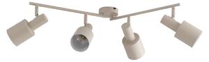 Stropní Lampa Lindby, Ovelia, stmívatelné, Béžová, Obývací pokoj, Kov, Moderní